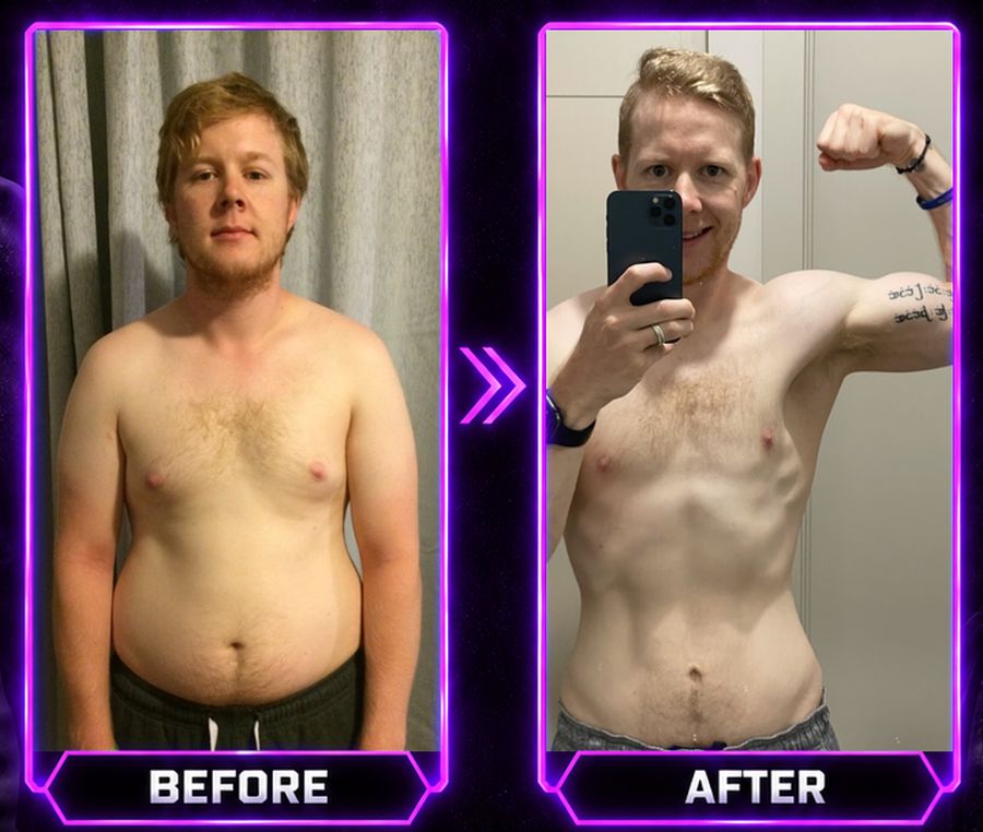 Michael, before and after coaching